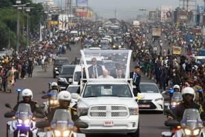 papież Franciszek w Kongo